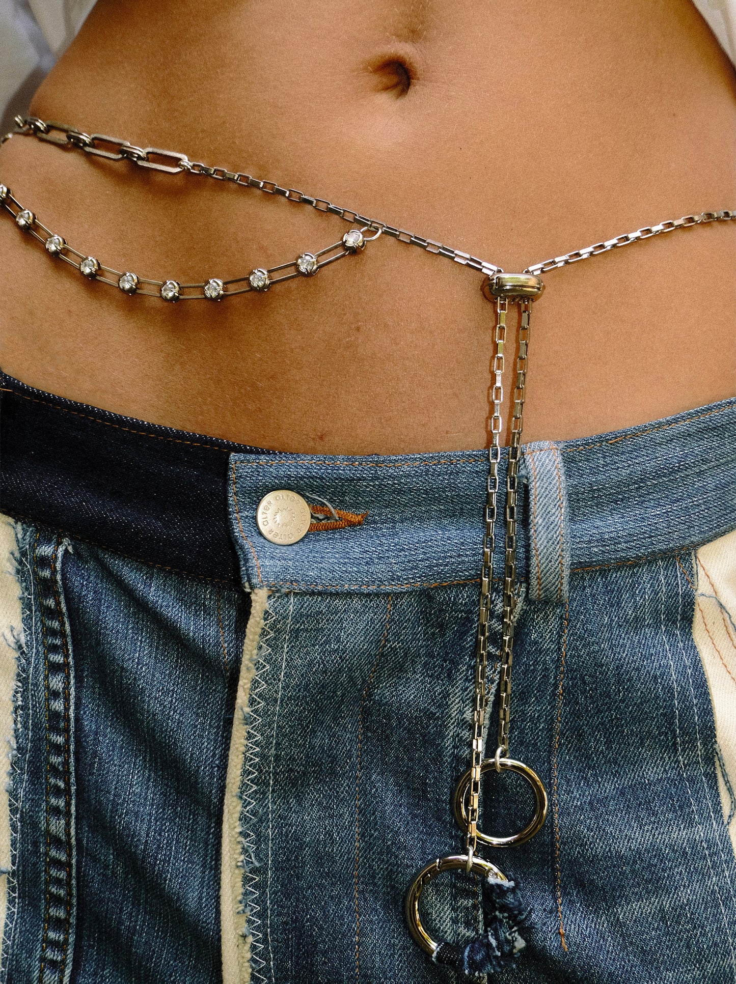 Belly Chain & Tie Necklace