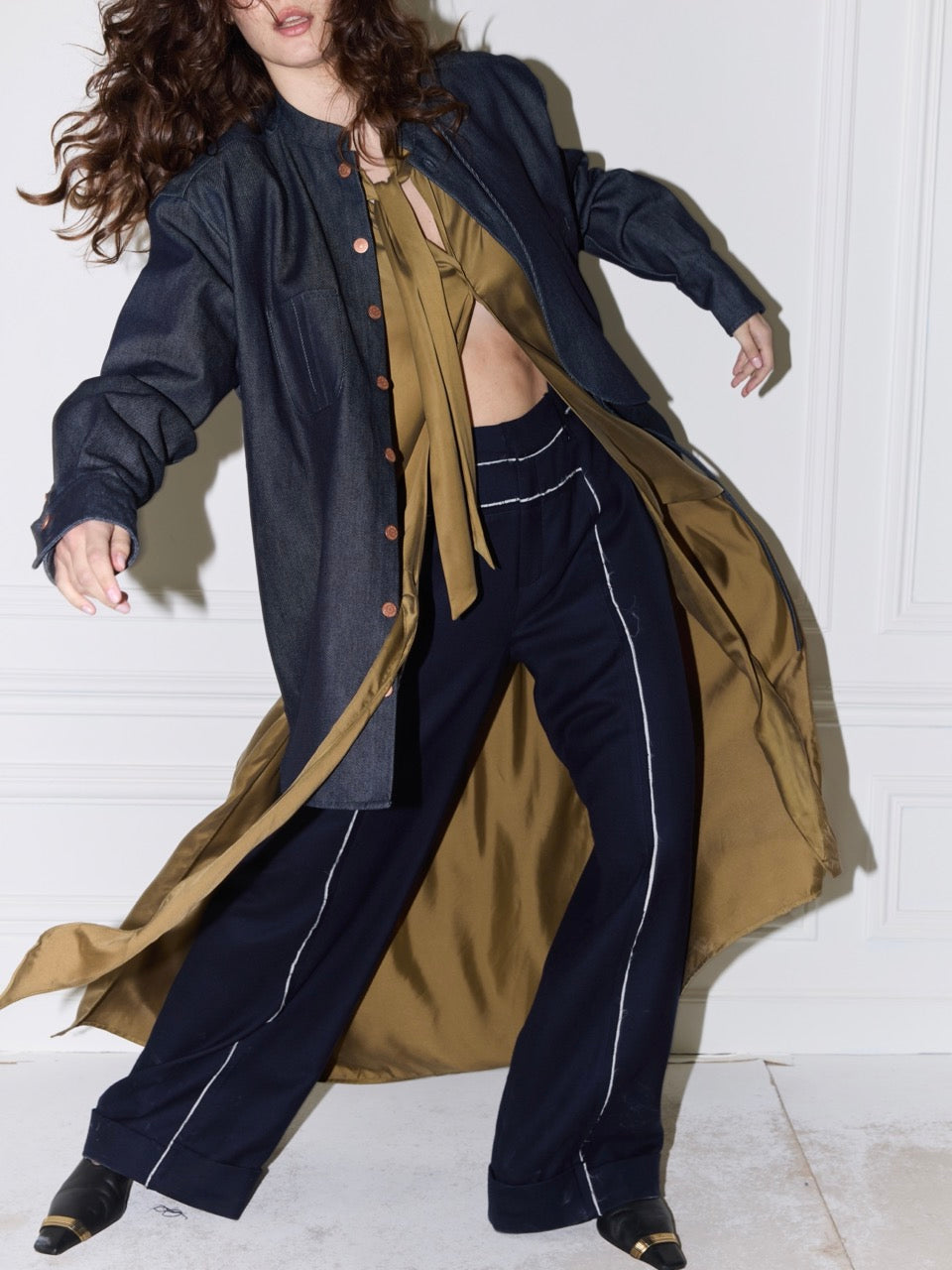 MALIN Trousers Twil Wool