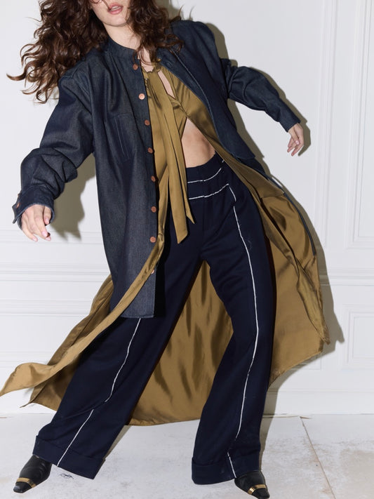 MALIN Trousers Twil Wool