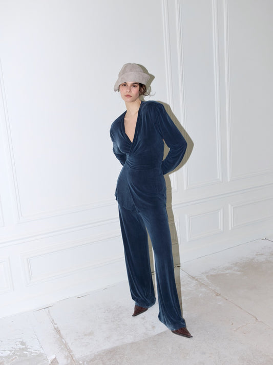 GEORGIO Trousers Peach Skin Jersey