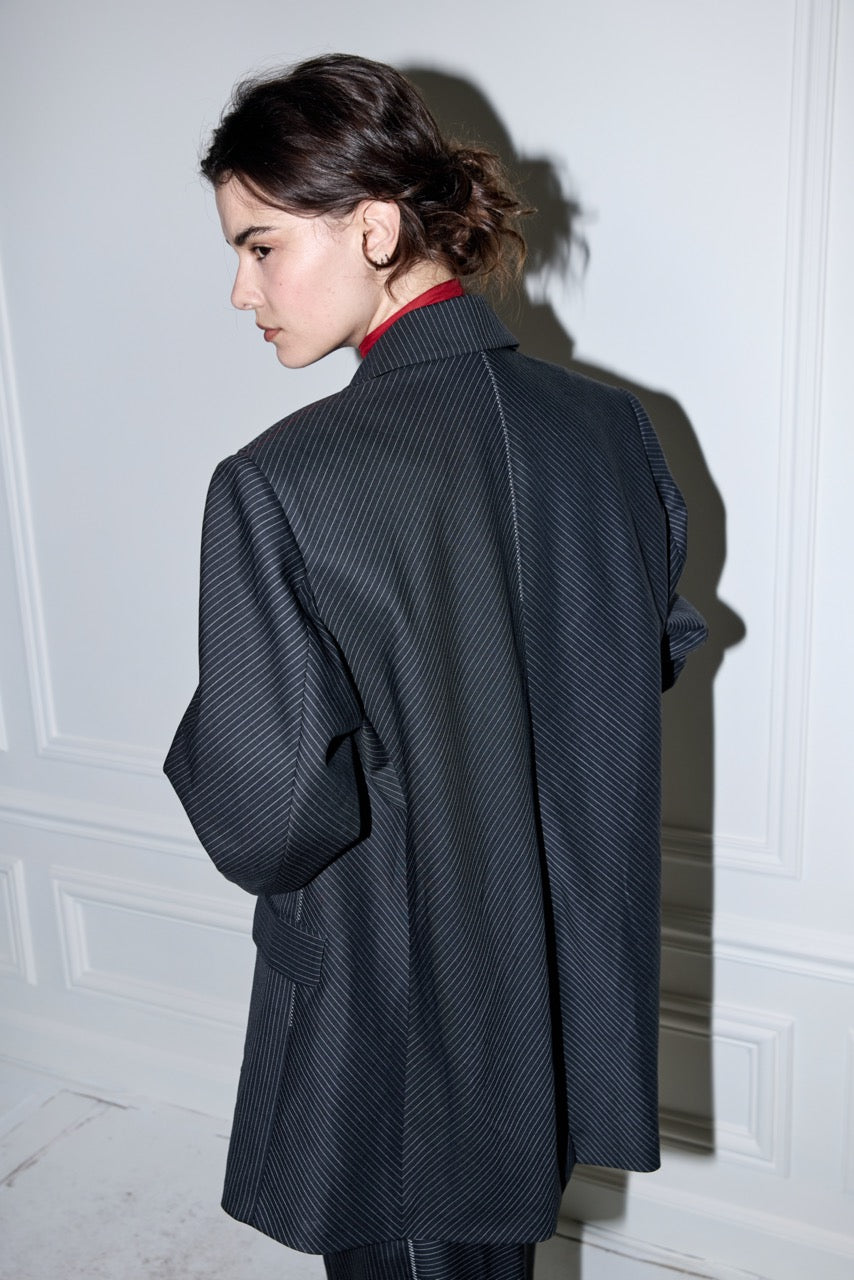 PAULINE Blazer Pinstripe Suit