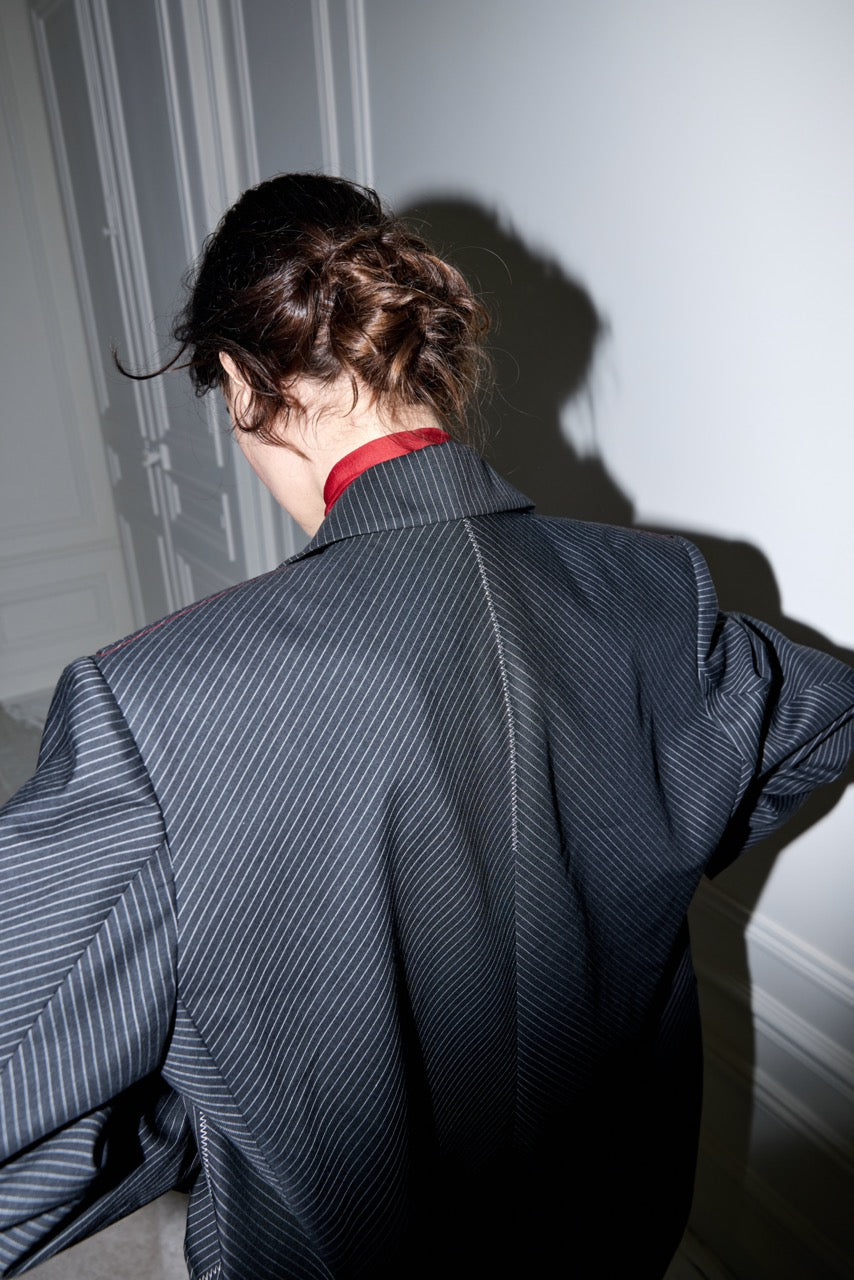 PAULINE Blazer Pinstripe Suit