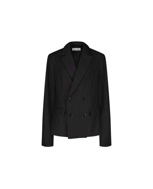 MARGUERITE PINSTRIPE WOOL