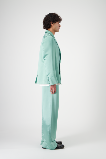MARGOT Blazer Textured Silk Crepe