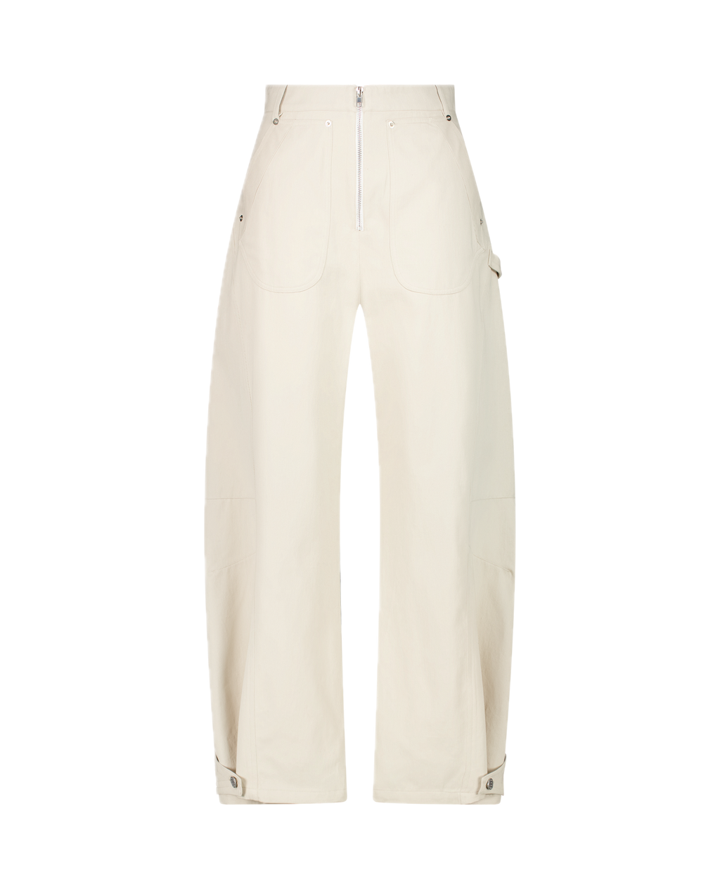 BILLY cotton gabardine workwear trousers, front view