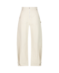 BILLY cotton gabardine workwear trousers, front view