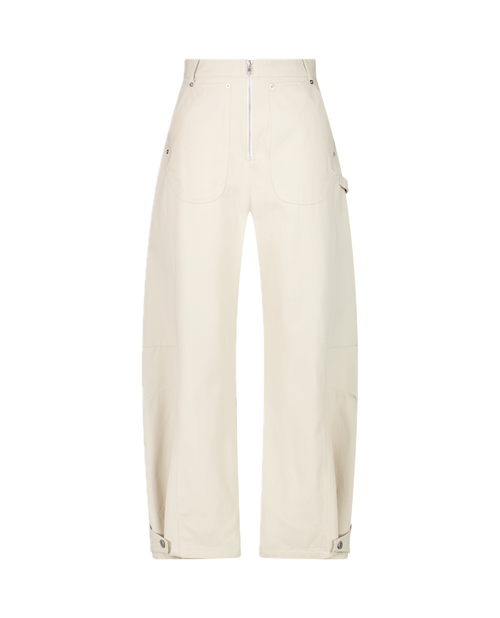 BILLY cotton gabardine workwear trousers, front view