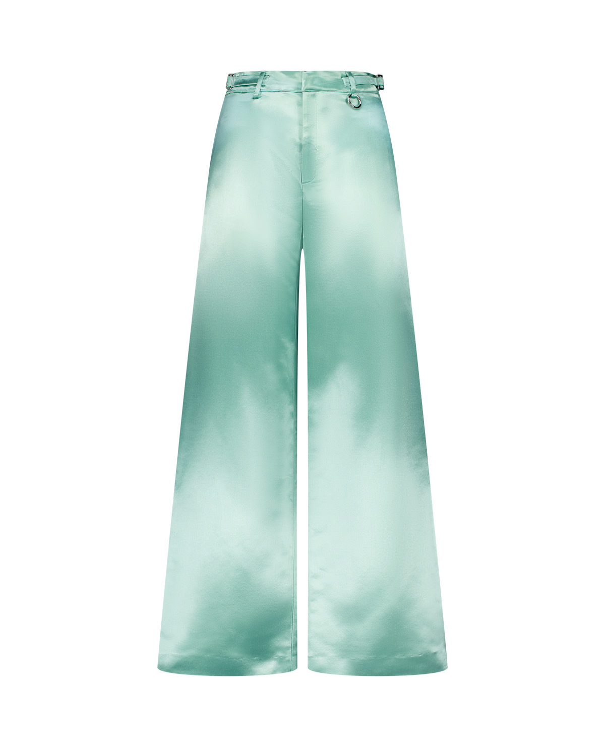 GEORGIO Pants Textured Silk Crepe