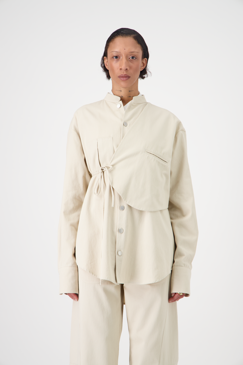 WILL Shirt Recycled Cotton Gabardine GRS