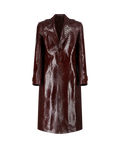 NALLA LEATHER COAT