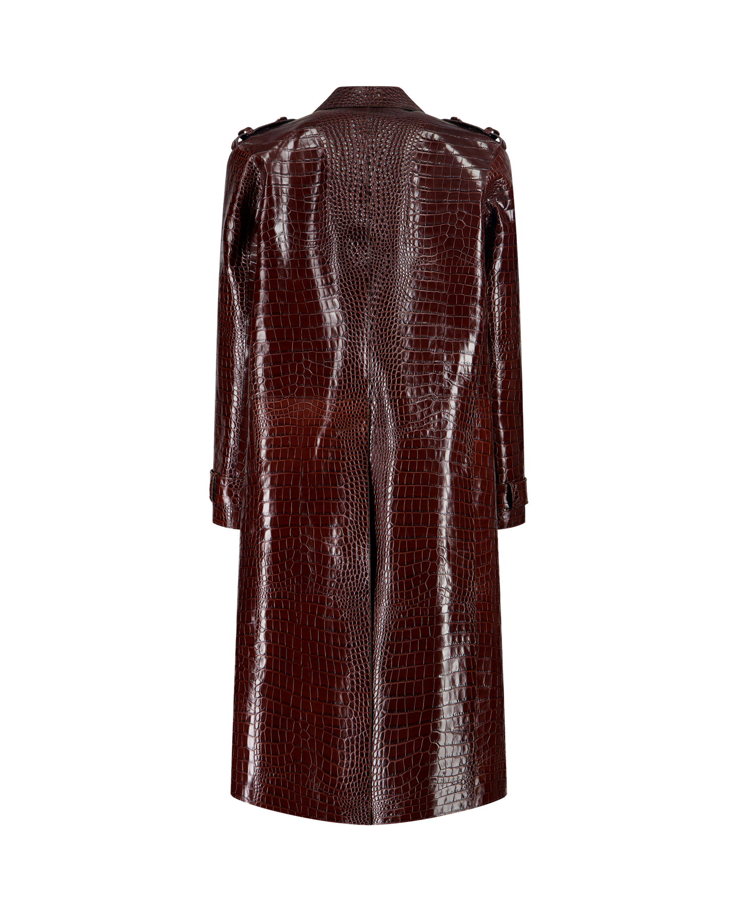 NALLA LEATHER COAT