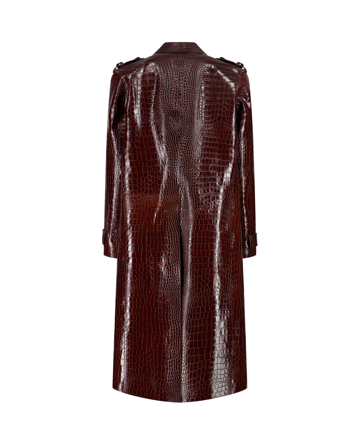 NALLA LEATHER COAT