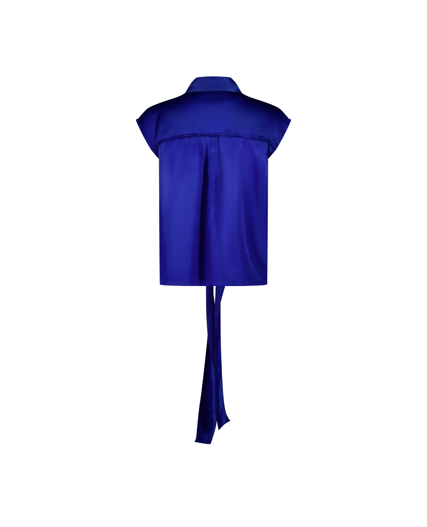 LAVI Shirt Vegan Silk Blue