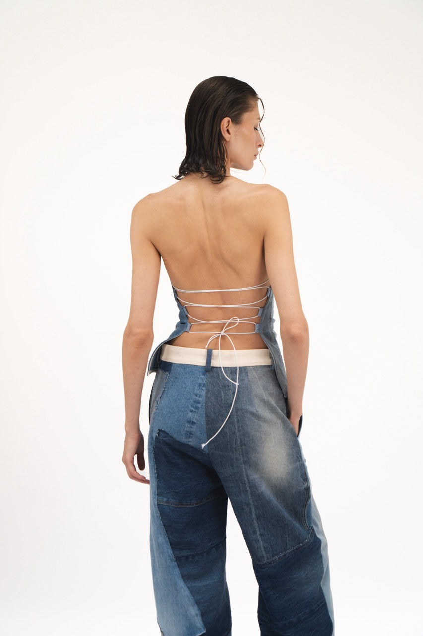 NUDA BACKLESS TOP