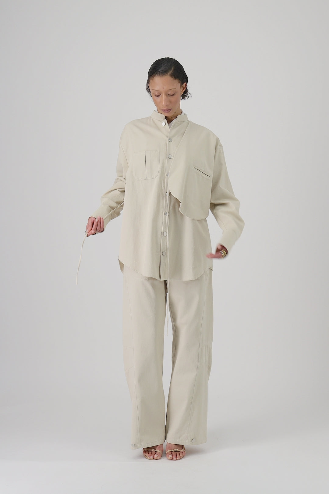 WILL Shirt Recycled Cotton Gabardine GRS