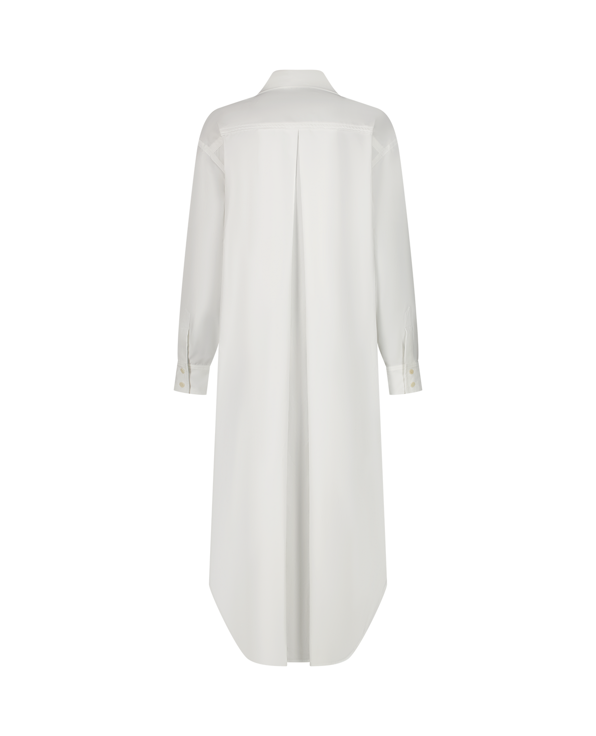 LUCA Dress White Popeline