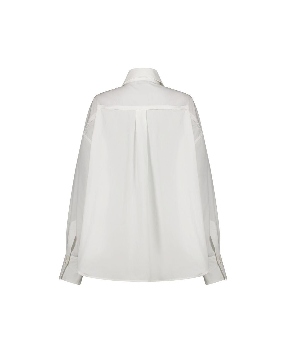 DOM Shirt White Popeline