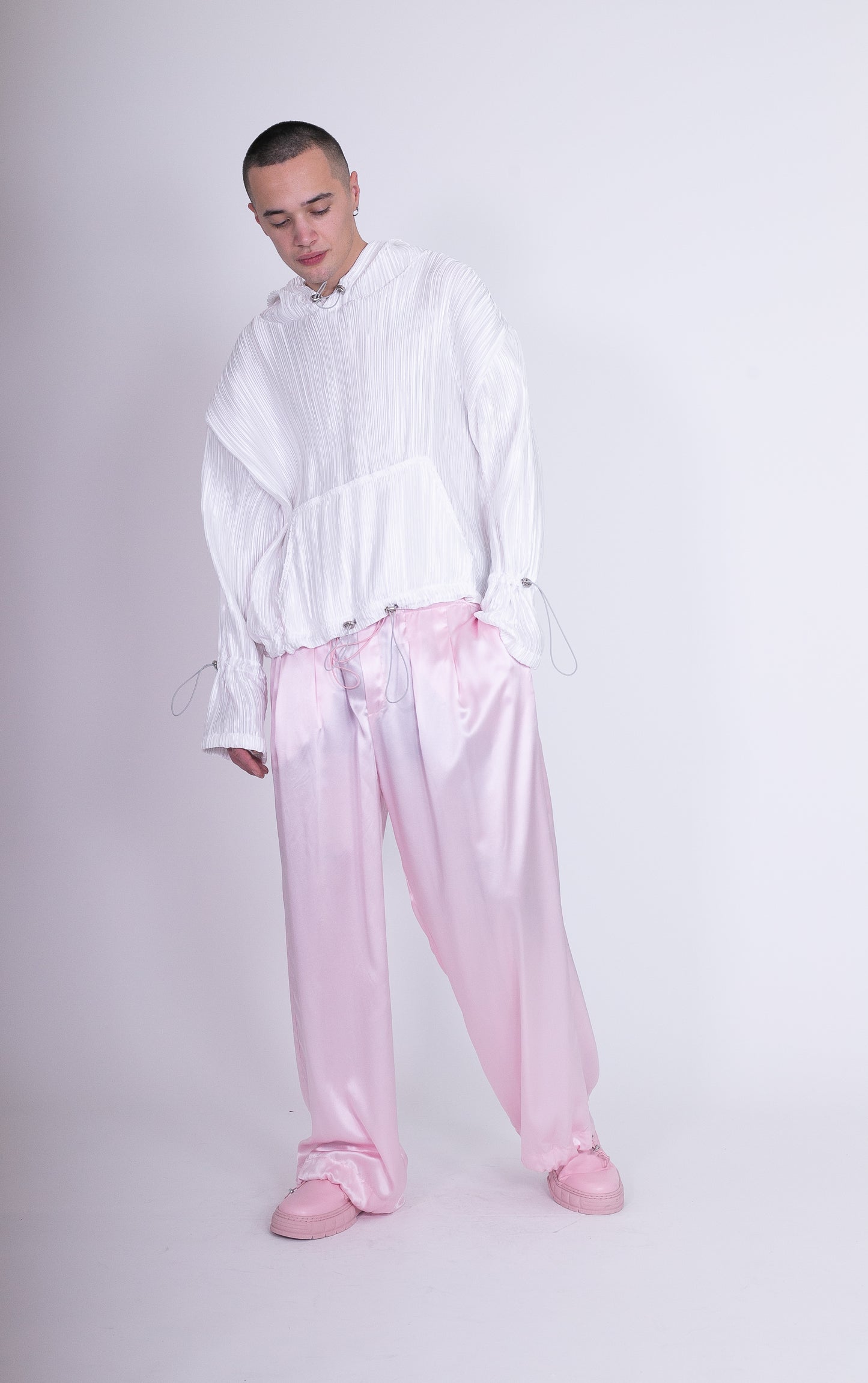 JILLY RELAXED SILK PANT